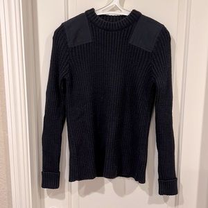 Brand new Topshop sweater! Dark navy color.